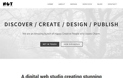 Fullwidth Parallax Light